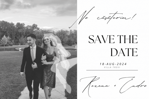 Save The Date For August Wedding GIF