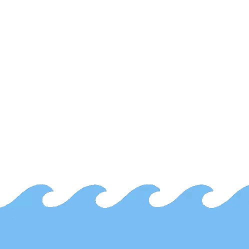 Save the Oceans Poster With Shark and Waves