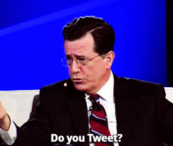 Save Twitter Tweet Stephen Colbert GIF
