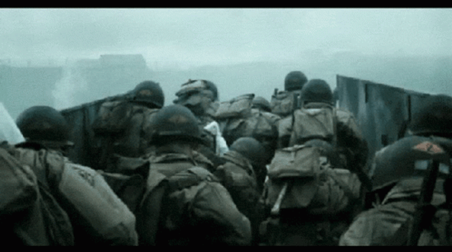 Saving Private Ryan Bomb Explosion GIF