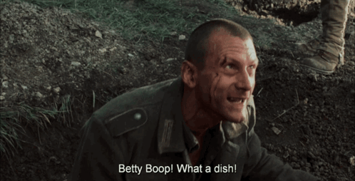 Saving Private Ryan Digging GIF