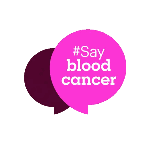 Say Blood Cancer Speech Bubble
