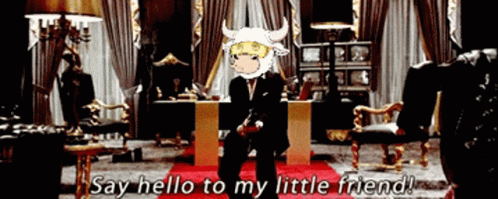 Say Hello To My Little Friend Zatch Bell GIF