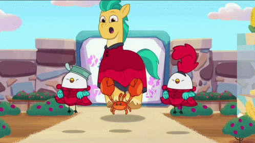 Little Pony Say Hello To My Little Friend GIF