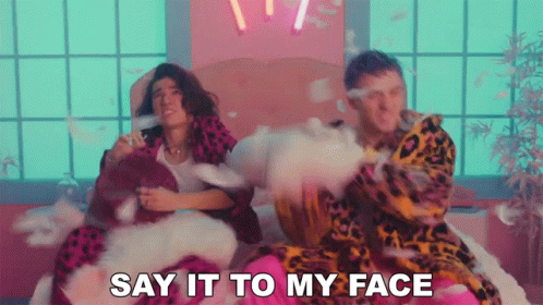 Say It To My Face Partners In Chaos GIF