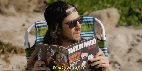 Say It To My Face Reading Brochure GIF