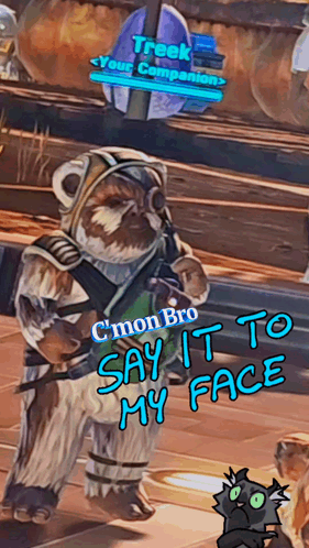 Say It To My Face Strong Treek GIF