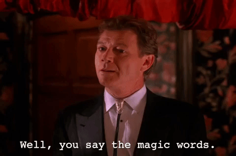 Say The Magic Word Michael Parks Meme GIF