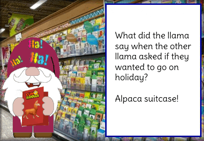 Say When The Other Llama Wanted To Go GIF