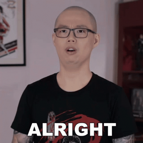 Saying Alright Chris Cantada GIF