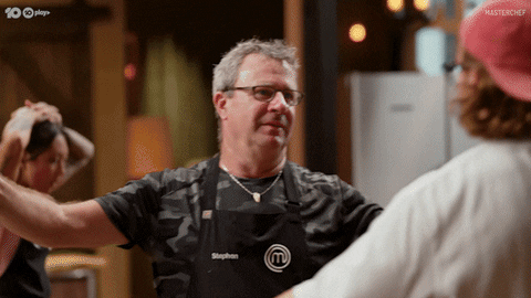 Saying Goodbye Back Pats Masterchef Australia GIF