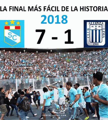 SC Vs Alianza Lima 7-1 GIF