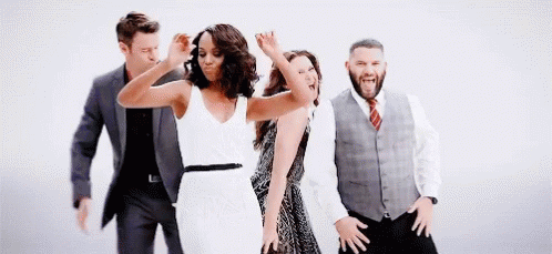Scandal Cast Dancing GIF