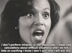 Scandal Olivia Pope Black And White GIF