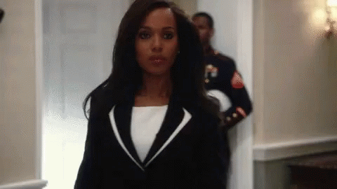 Scandal Olivia Pope White Heels GIF