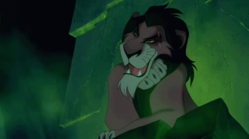 Scar Smiling With Teeth GIF