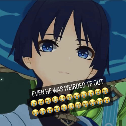 Scaramouche Even He Was Weirded If Out GIF