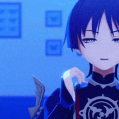 Scaramouche Genshin Impact Dancing GIF