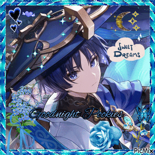 Scaramouche Genshin Impact Goodnight GIF