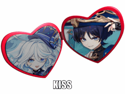 Scaramouche Heart Locket GIF