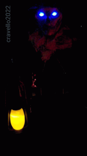 Scarecrow Holding Lantern From Me To You