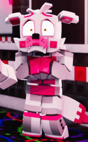 Scared And Trembling Funtime Foxy GIF