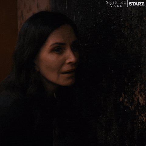 Scared Courtney Cox Meme GIF