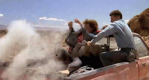 Scared Fred Ward Scene GIF