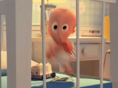 Scared Jimbo Boss Baby GIF