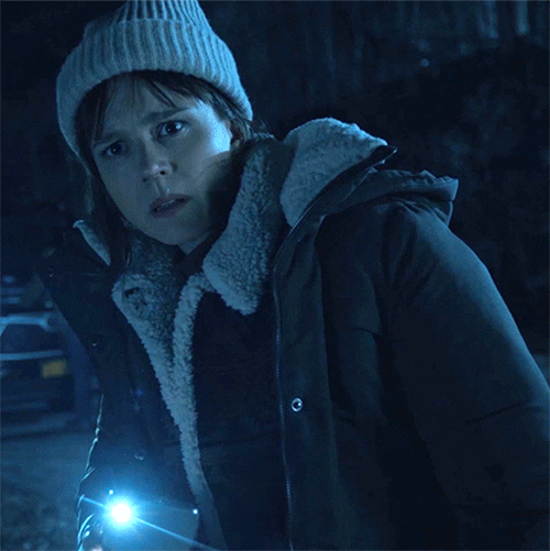 Scared Katja Herbers Reaction Meme GIF