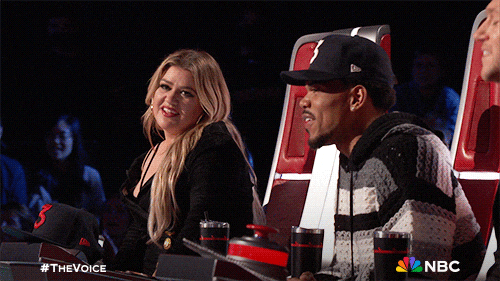 Scared Kelly Clarkson The Voice Meme GIF