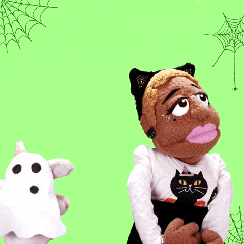 Scared Kiikii The Muppet Meme GIF