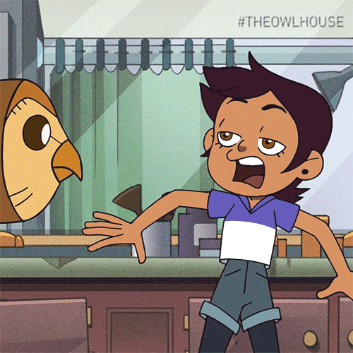 Scared Leave Me Alone Karate Chop The Owl House GIF