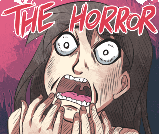 Scared The Horror Meme GIF