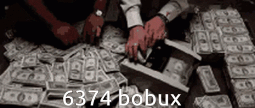 Scarface Money In Counting Machine 6374 Bobux GIF