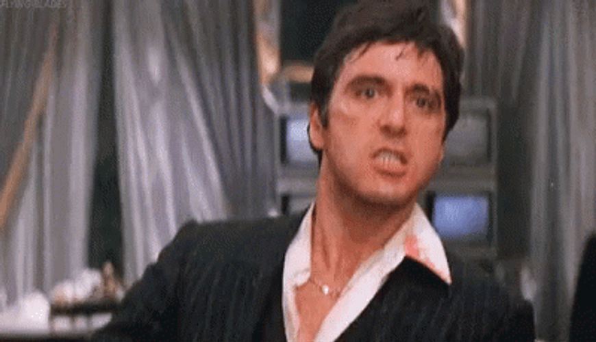Scarface Say Hello To My Little Friend GIF