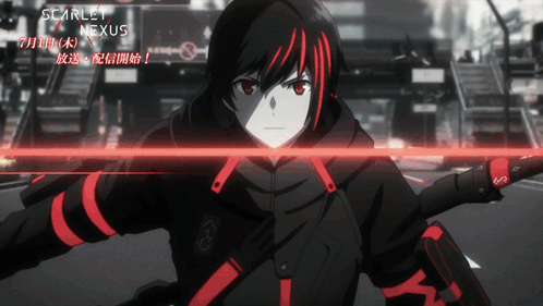 Scarlet Nexus Is A Video Game That Is Being Played GIF