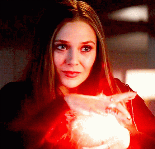 Scarlet Witch Showing Powers GIF