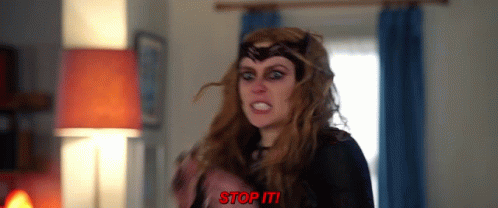 Scarlet Witch Stop It GIF