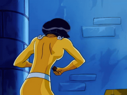 Scary Alexandra Totally Spies Muscle Growth GIF