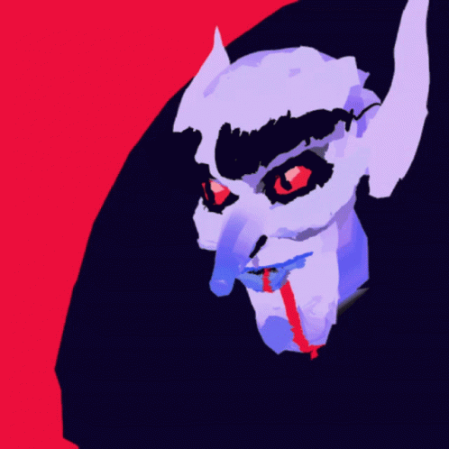 Scary Animated Nosferatu GIF