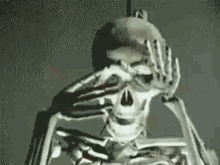 Scary Cursed Skeleton GIF