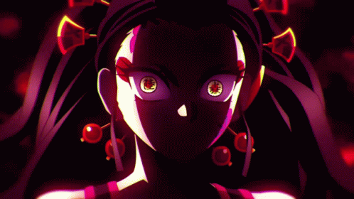 Scary Daki Sneaking In The Dark GIF