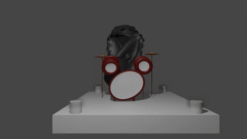 Scary Drum Roll Please GIF