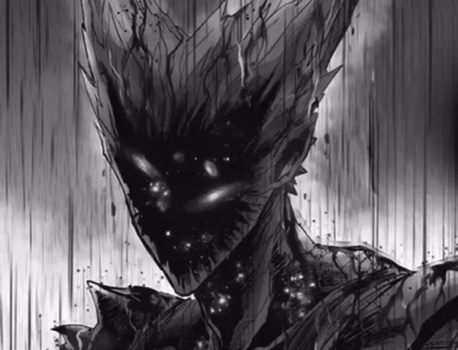 Scary Garou Hero Hunter Art GIF