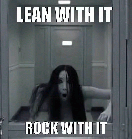 Scary Ghost Dancing Funny Meme GIF