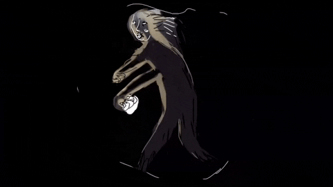 Scary Halloween Haunting Trick Or Treat GIF