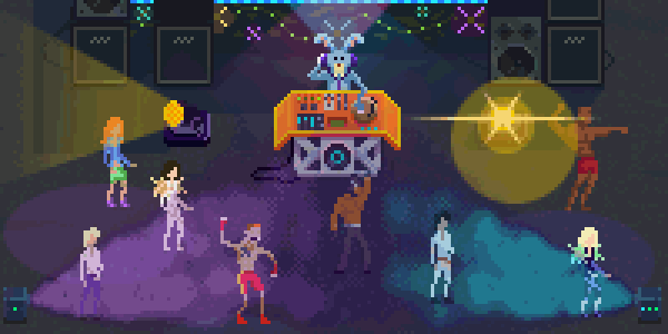 Scary Halloween Party Dance GIF