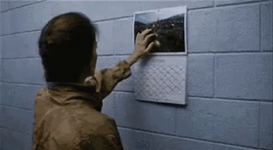 Scary Hands On The Wall GIF