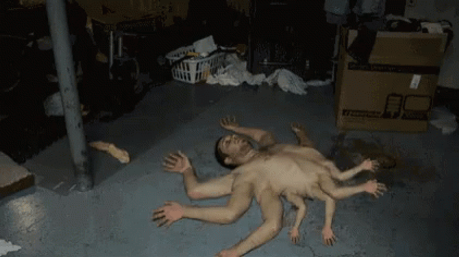 Scary Human Octopus GIF
